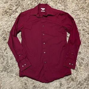 Merona Mens Slim Fit Dress Shirt